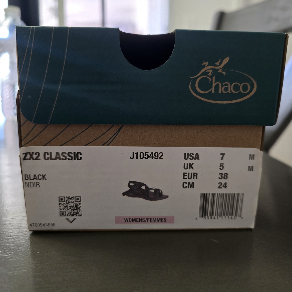 Chaco ZX2 Classic Black  Sandals Women